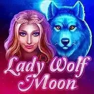 Lucky Wolf Moon Lucky 7 Even Online Casino Games Logo